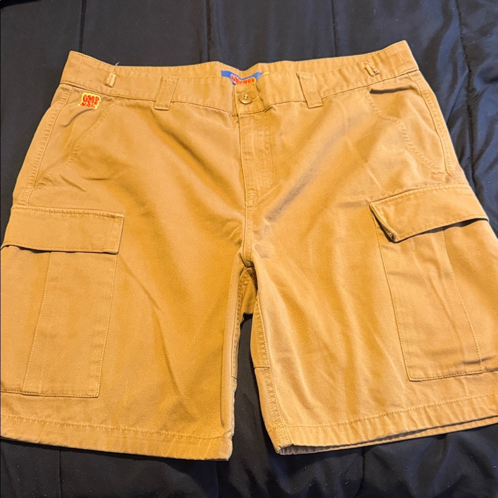 Empyre Golden Tan Cargo Shorts